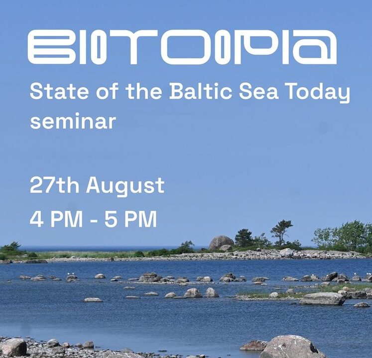 27.08 State of the Baltic Sea Today – seminar